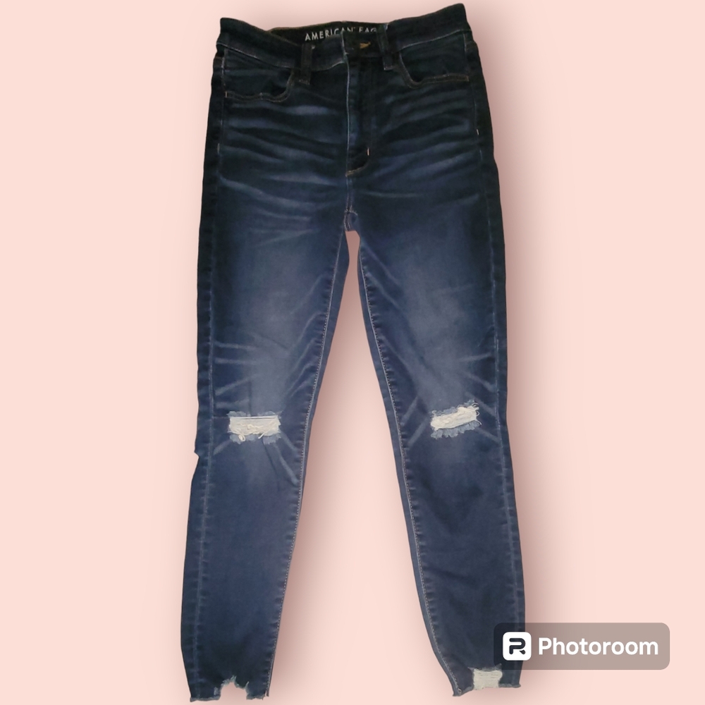 American Eagle NE(x)t Level Stretch Super Hi-Rise Jegging Size 6 Short